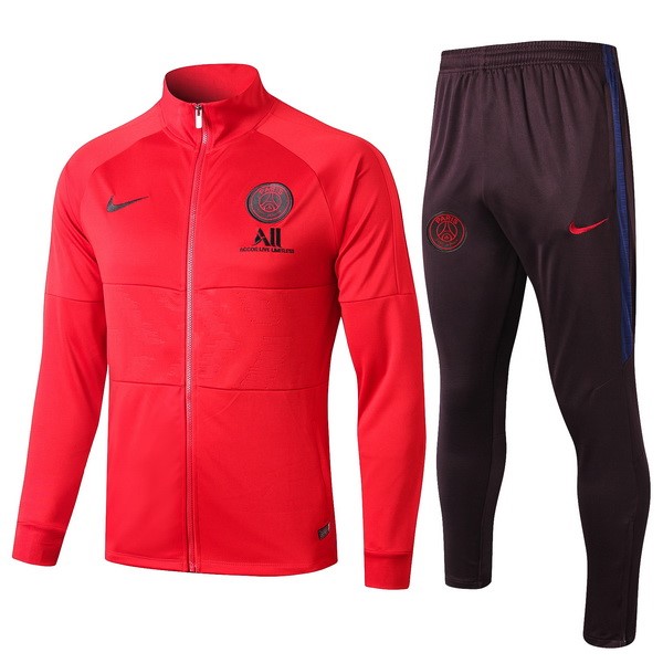 Chandal Del Paris Saint Germain 2019-2020 Rojo Borgona